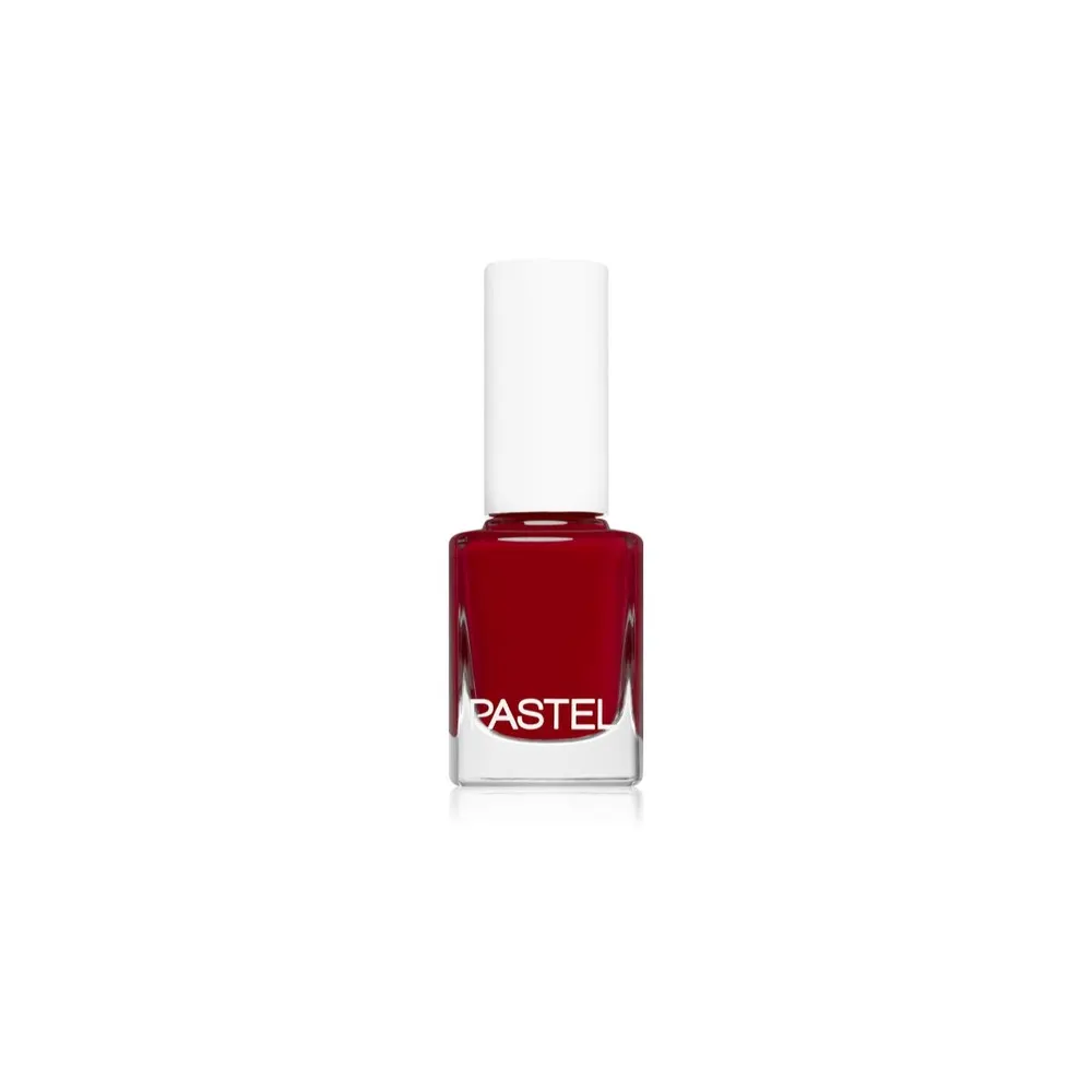 Pastel Nail Polish 130 – Vernis à Ongles Rouge Intense & Brillant Longue Tenue
