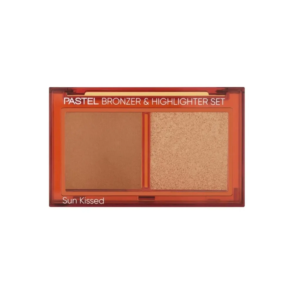 PASTEL PROFASHION BRONZER & HIGHLIGHTER SET SUN KISSED 02