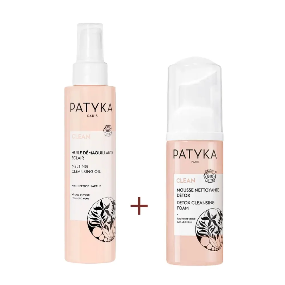 PATYKA CLEAN PACK MOUSSE NETT + HUILE DEMAQUILLANTE