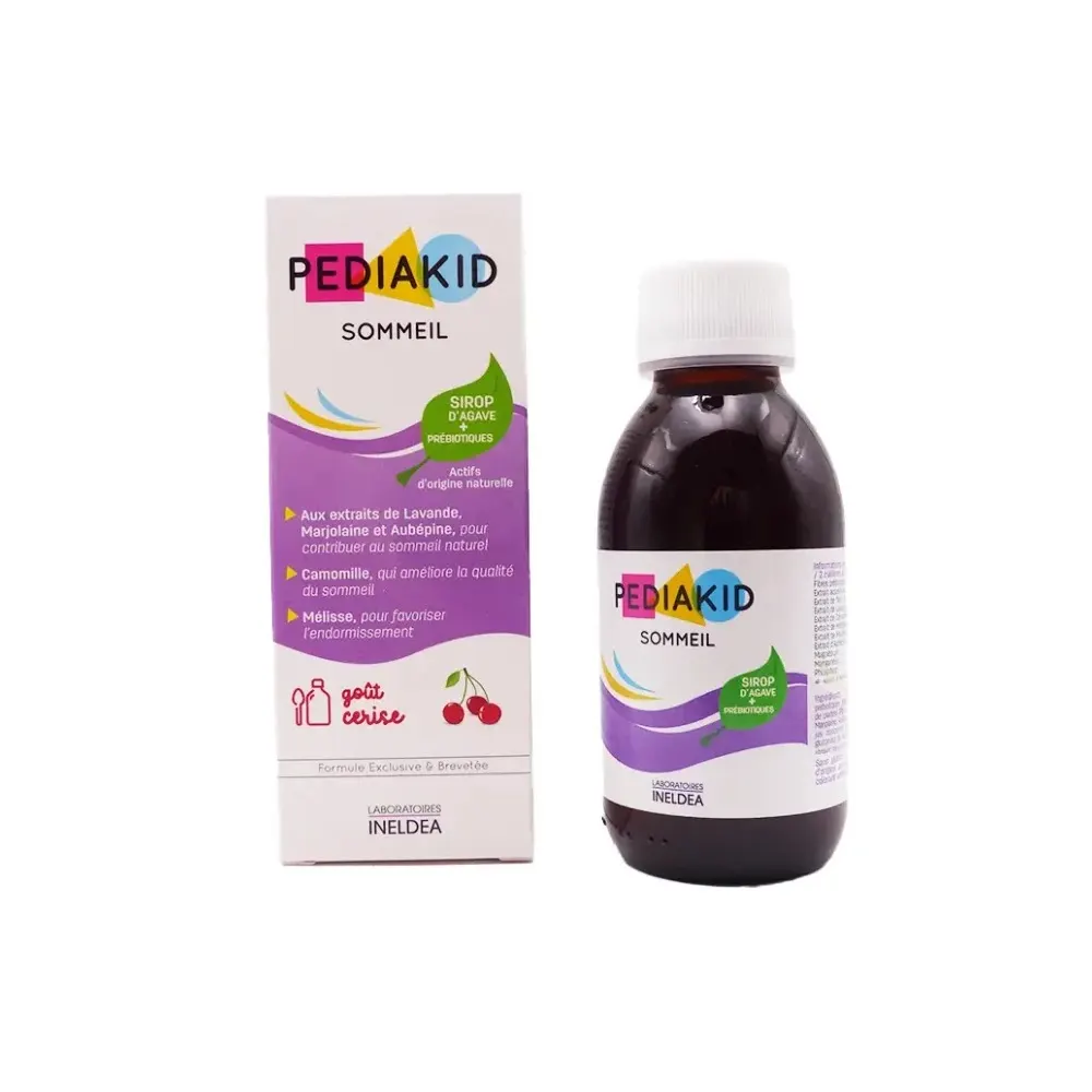 Pediakid شراب النوم بنكهة الكرز 125 مل