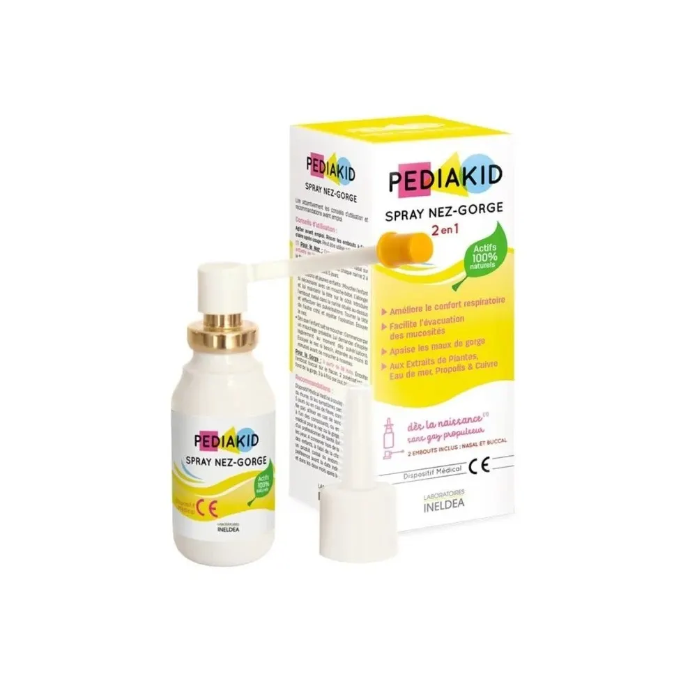 PEDIAKID بخاخ الأنف والحلق 2 في 1 20 مل
