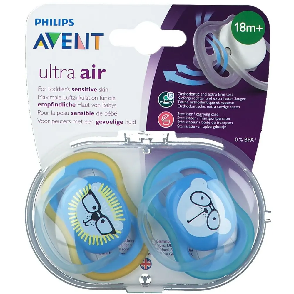 Philips Avent Ultra Air Sucette SCF349/13