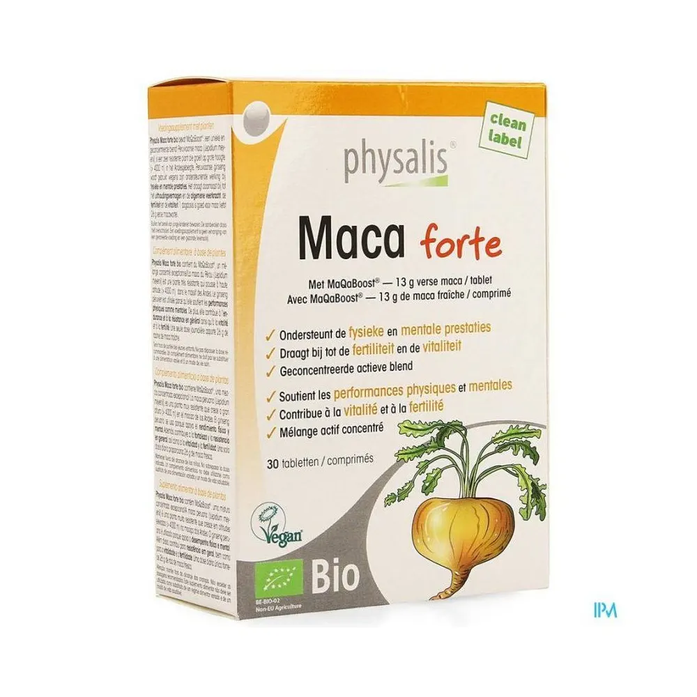 Physalis Maca Forte 30 Comprimès