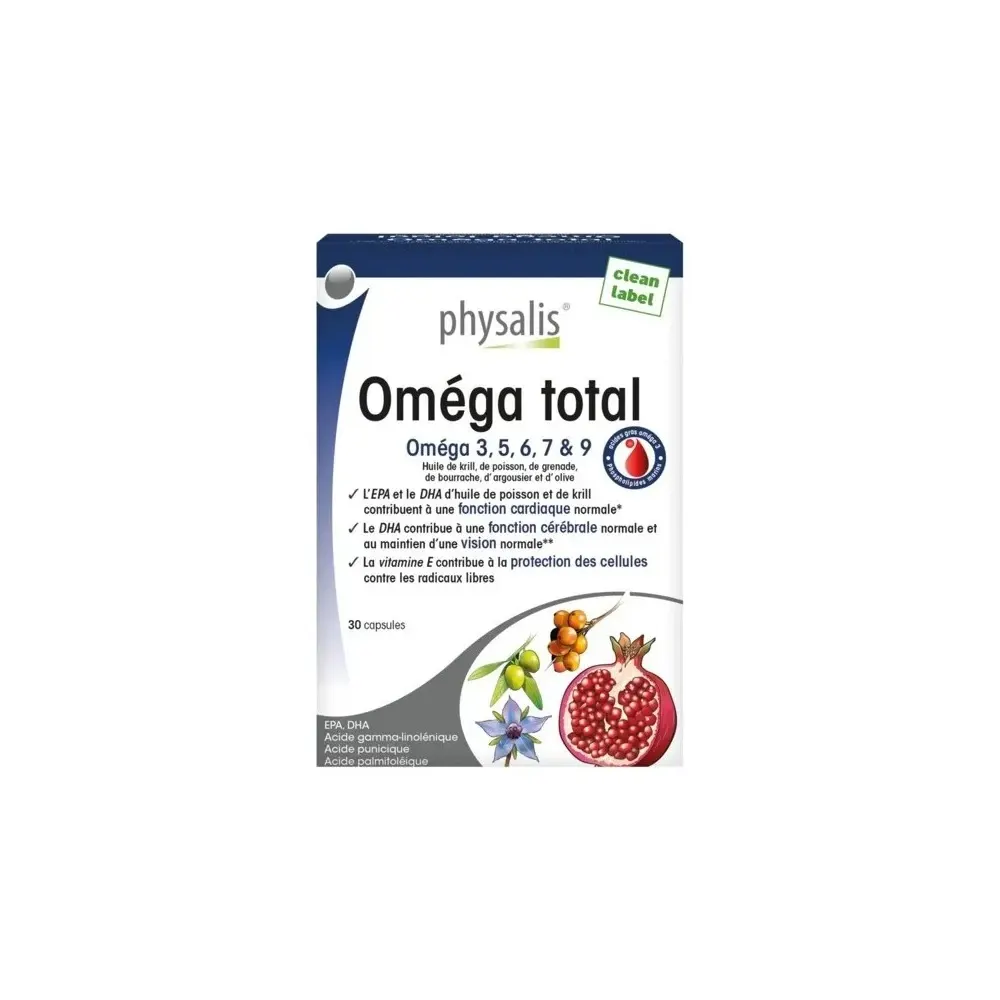 PHYSALIS OMEGA TOTAL 30 كبسولة