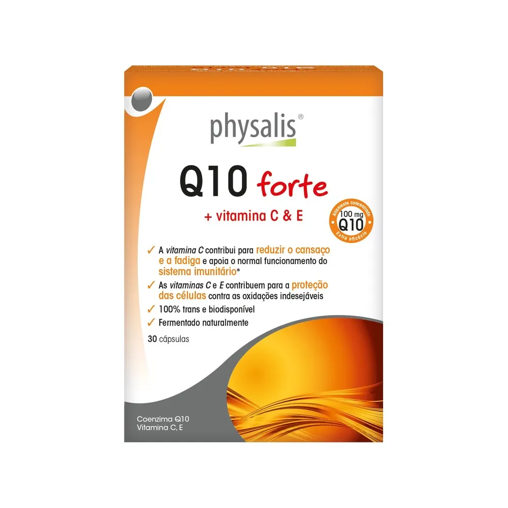Physalis Q10 Forte + فيتامين C و E 30 كبسولة