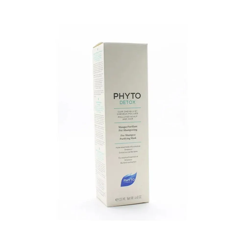 PHYTO DETOX - Masque Purifiant Pré-Shampooing - 125 ml
