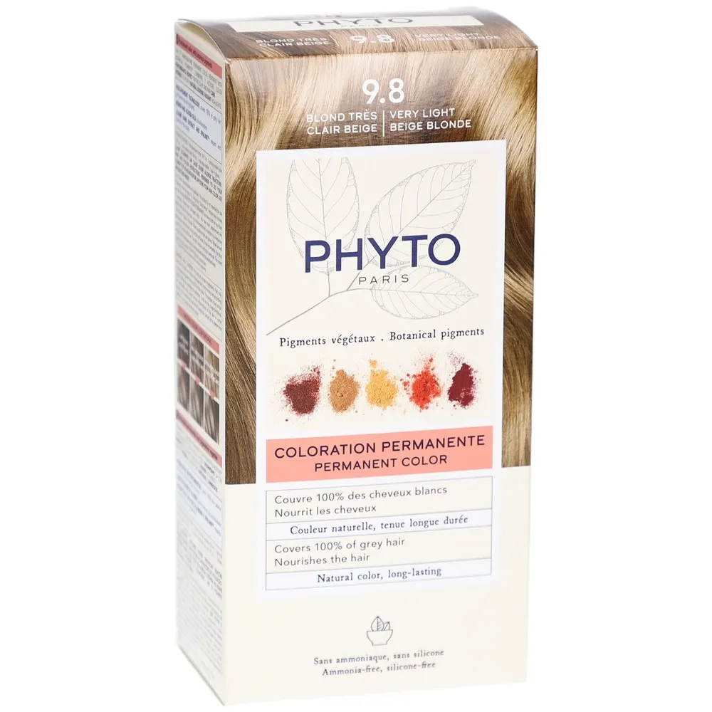 PHYTOCOLOR 9.8 BLOND TRES CLAIR BEIGE