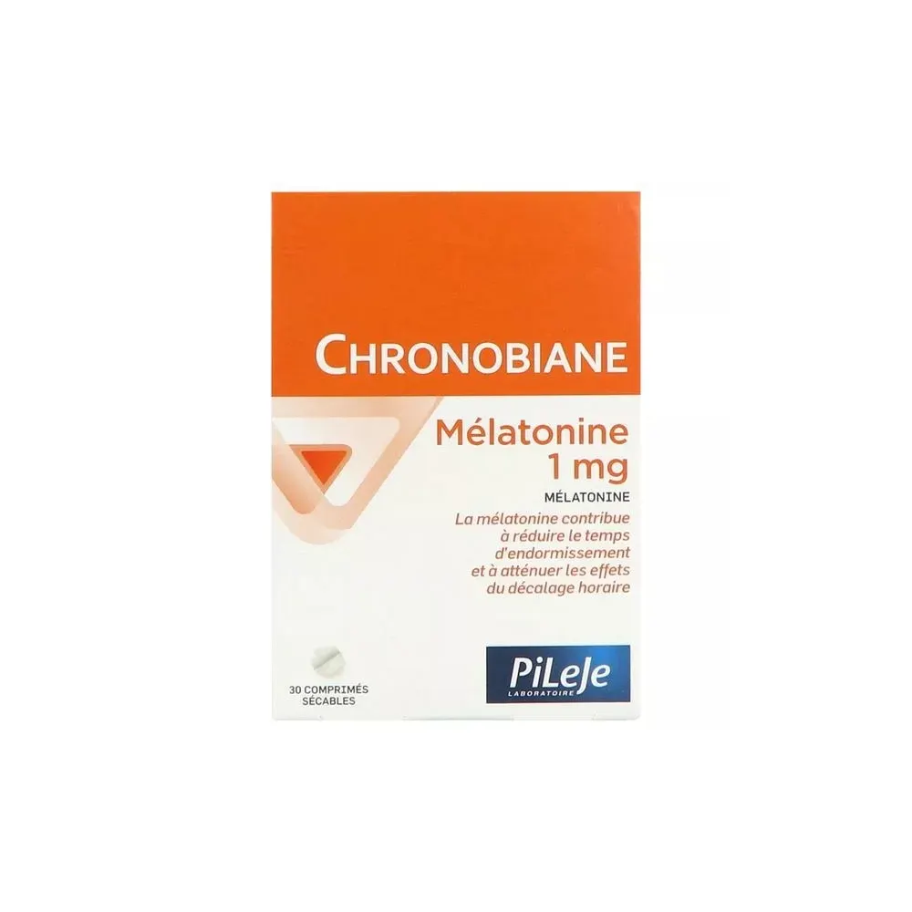 PILEJE CHRONOBIANE MÉLATONINE 1 MG 30 COMPRIMÉS