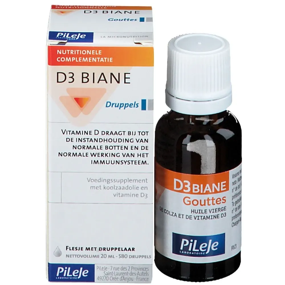 PILEJE D3 BIANE GOUTTES 20 ML