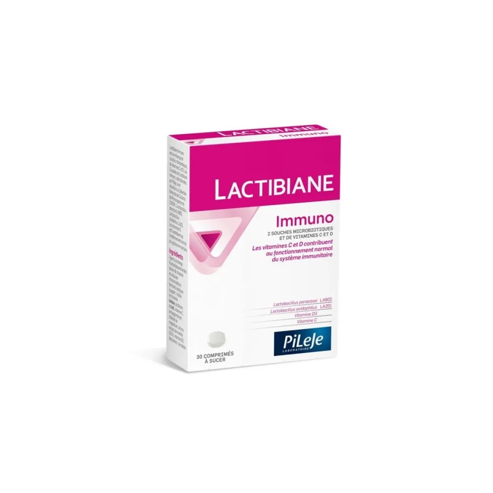 PILEJE LACTIBIANE IMMUNO 30 قرص