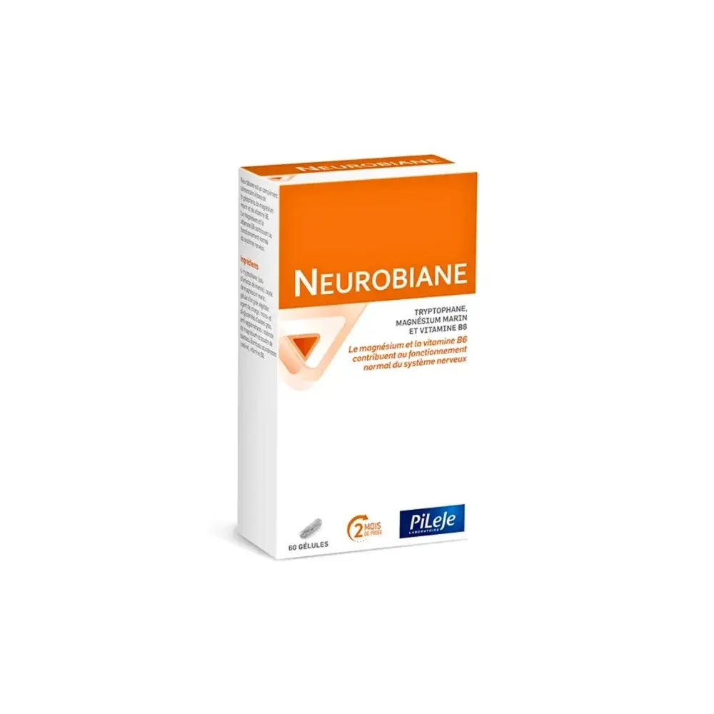 PILEJE-Neurobiane 60 Gélules – Stress, Sommeil & Équilibre du Système Nerveux