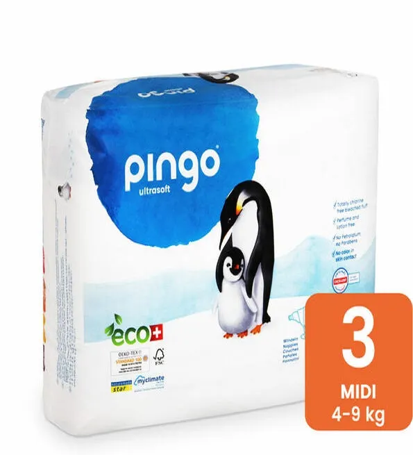 Pingo Midi Taille3 – 4-9KG – 44 Couches