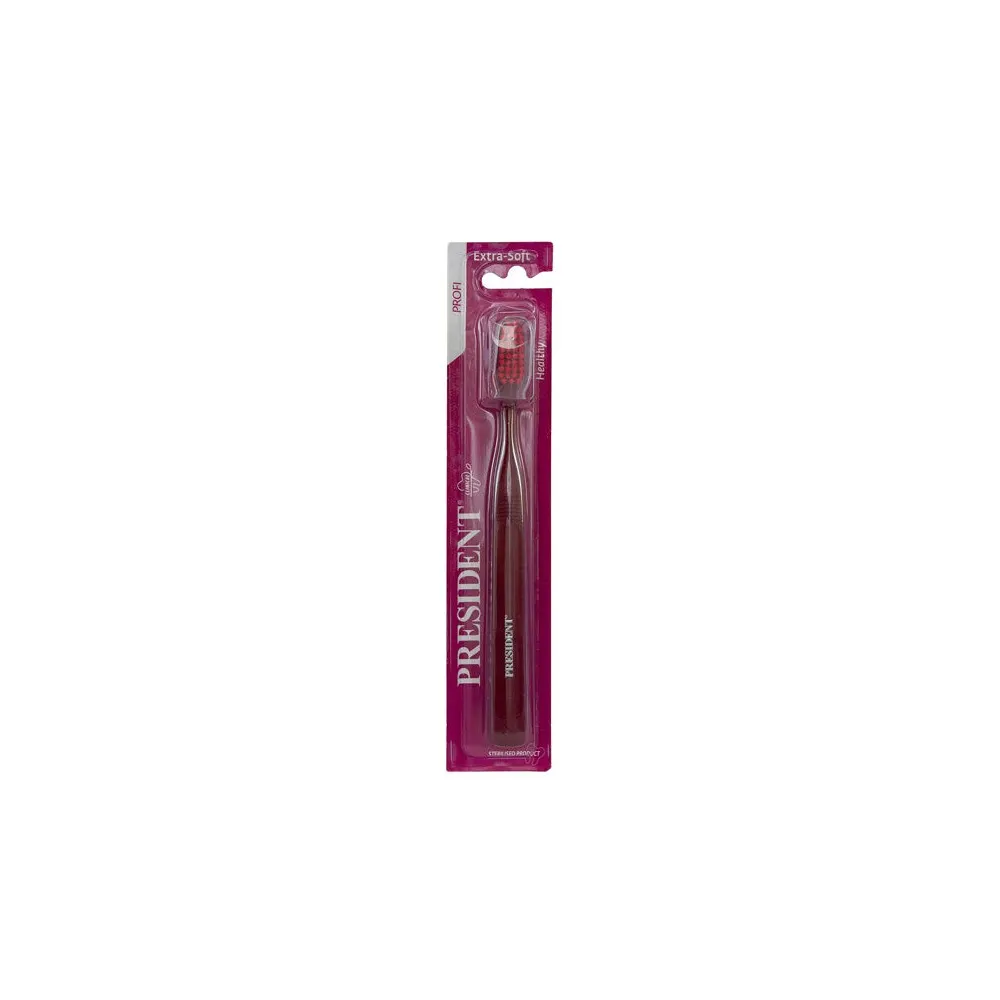 PRESIDENT BROSSE À DENTS ANTI-BACTÉRIENNE PROFI