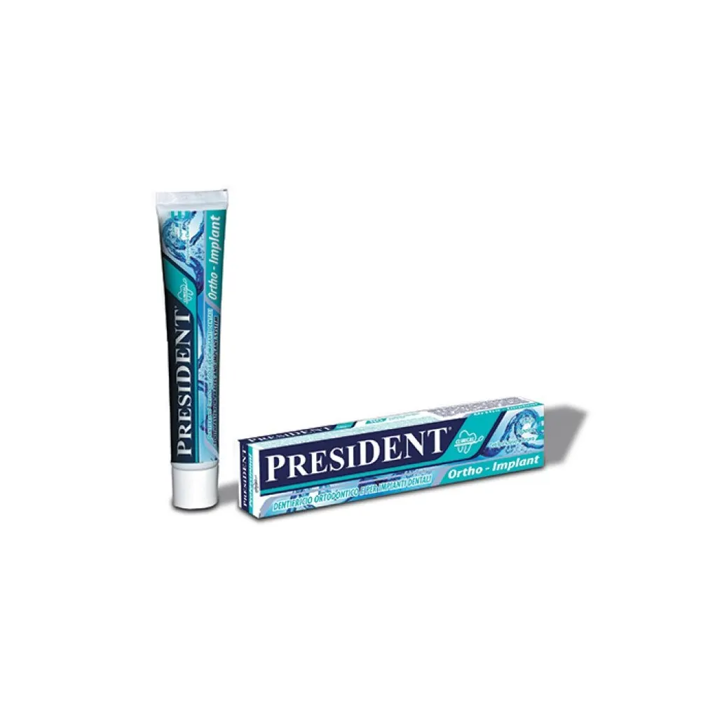 PRESIDENT معجون أسنان ORTHO-IMPLANT 75 مل