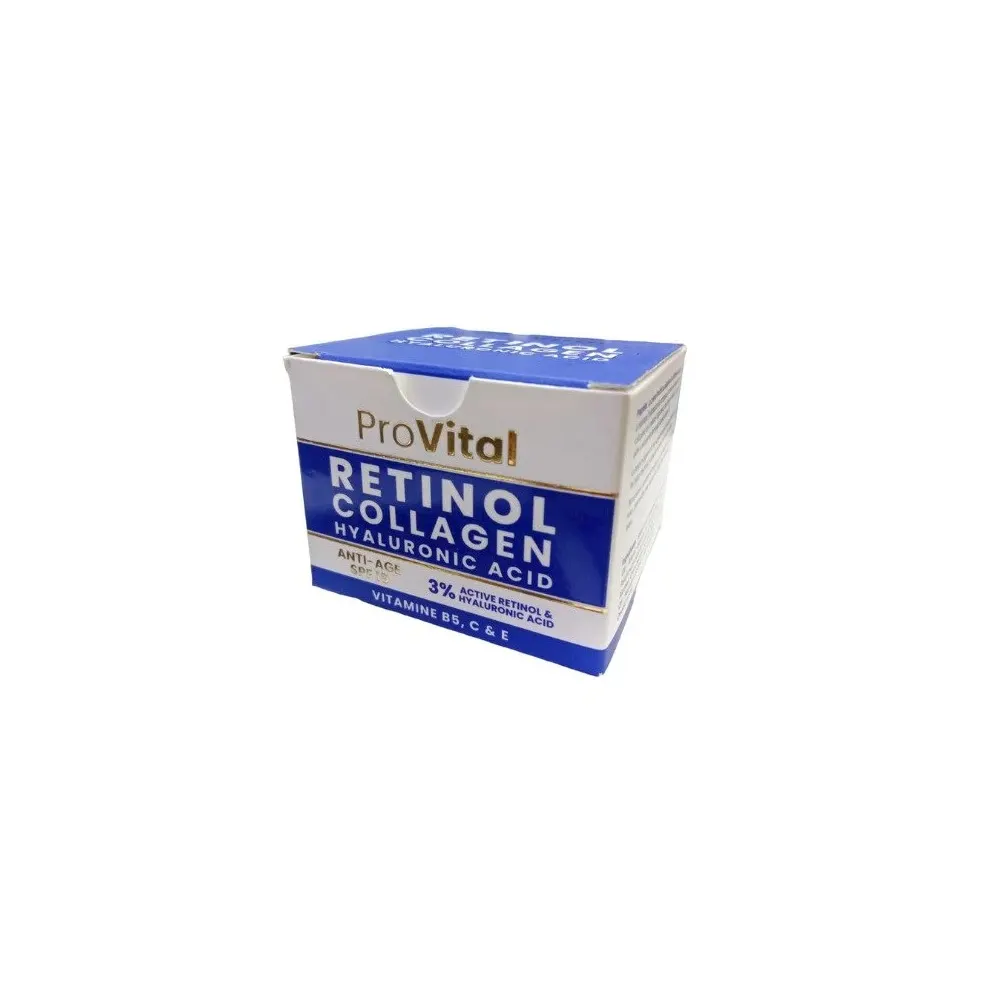 Pro-Vital كريم Retinol Collagen H.A 50 مل
