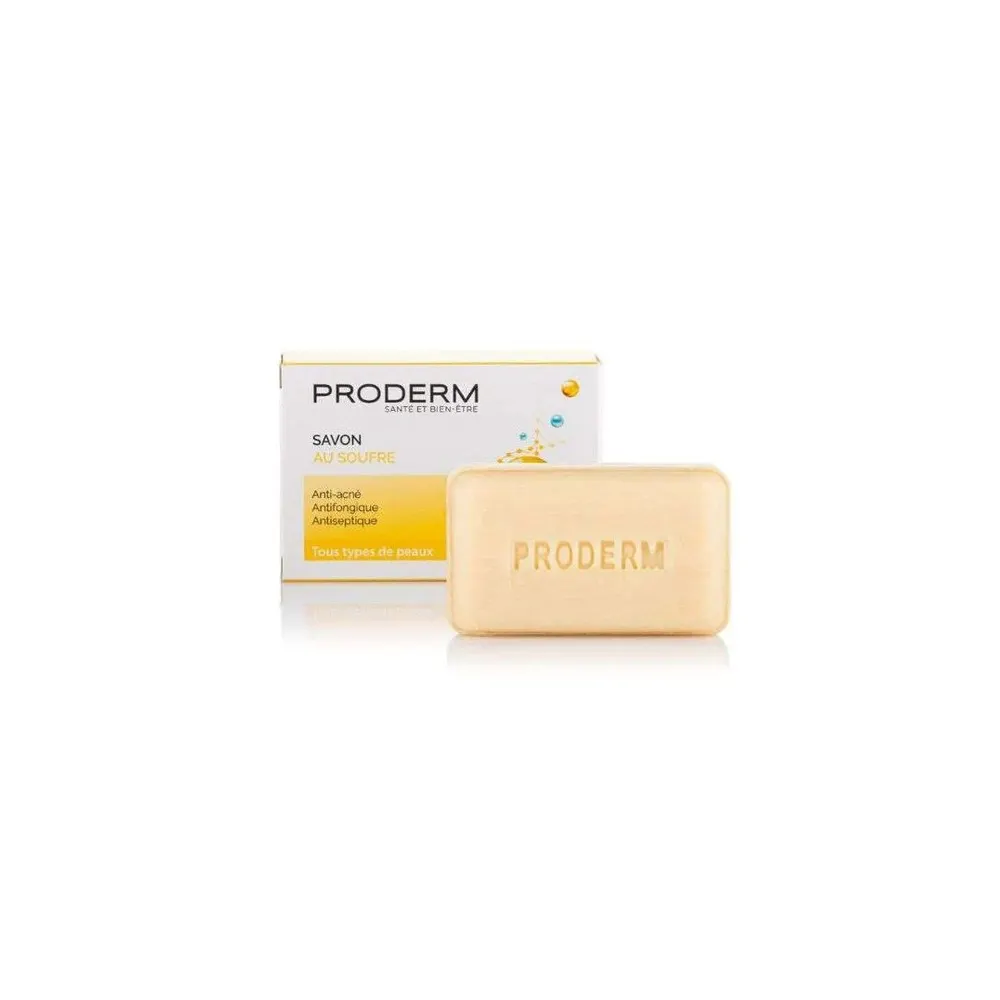 Proderm صابون بالكبريت 90 غ