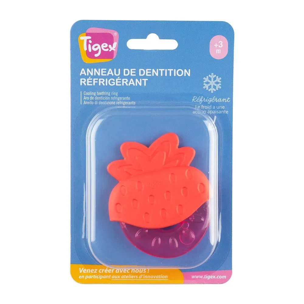PUR Anneau de dentition à l’eau forme fruit X1