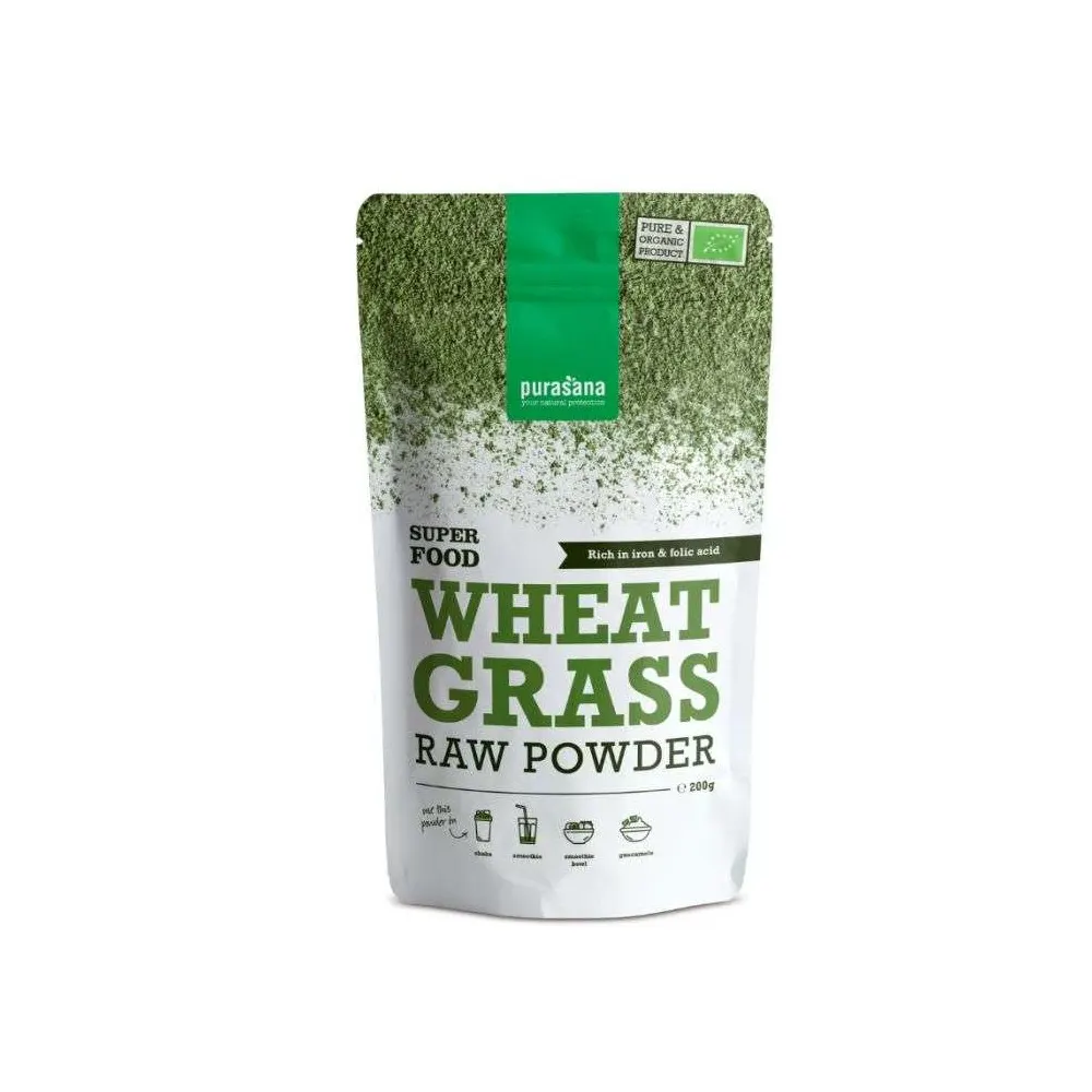 PURASANA POUDRE DE WHEAT GRASS 200G