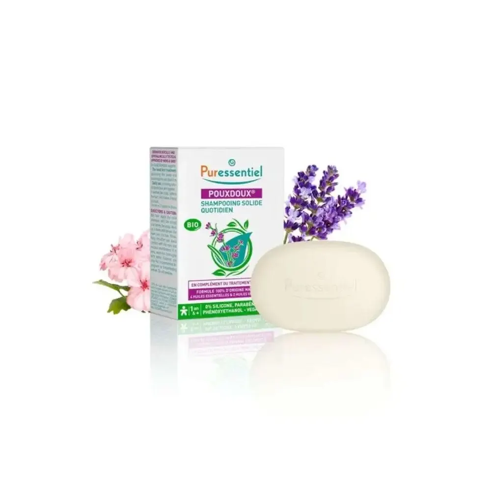 PURESSENTIEL Anti-Poux Shampooing Solide Bio