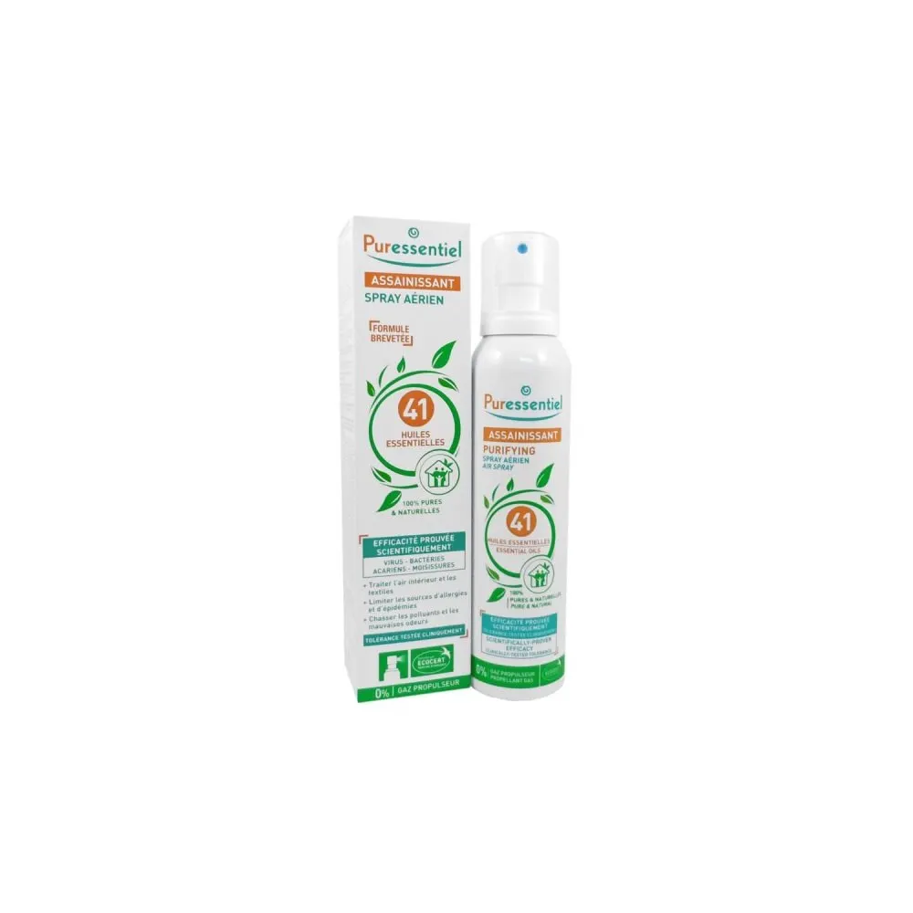 Puressentiel بخاخ تعقيم الجو بـ 41 زيتا أساسيا 75 مل