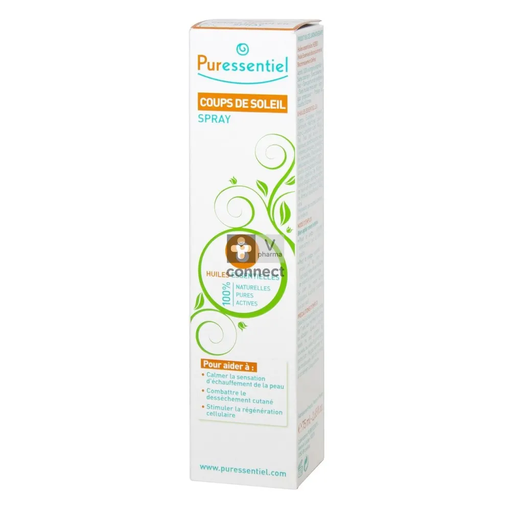 Puressentiel Coups De Soleil spray 8HE 75 ml
