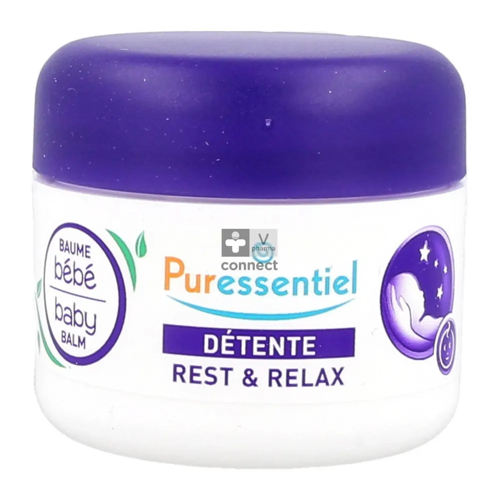 Puressentiel Détente Baume de Massage Calmant Bébé 30ml