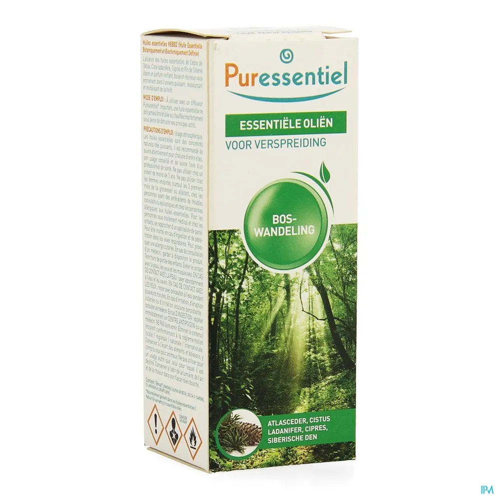 Puressentiel Diffusion Promenade en Forêt 30 ml – Respiration & Évasion Naturelle