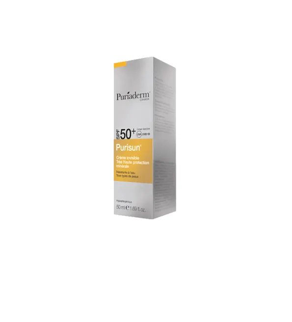 Puriaderm Purisun كريم واقي من الشمس غير مرئي SPF 50+