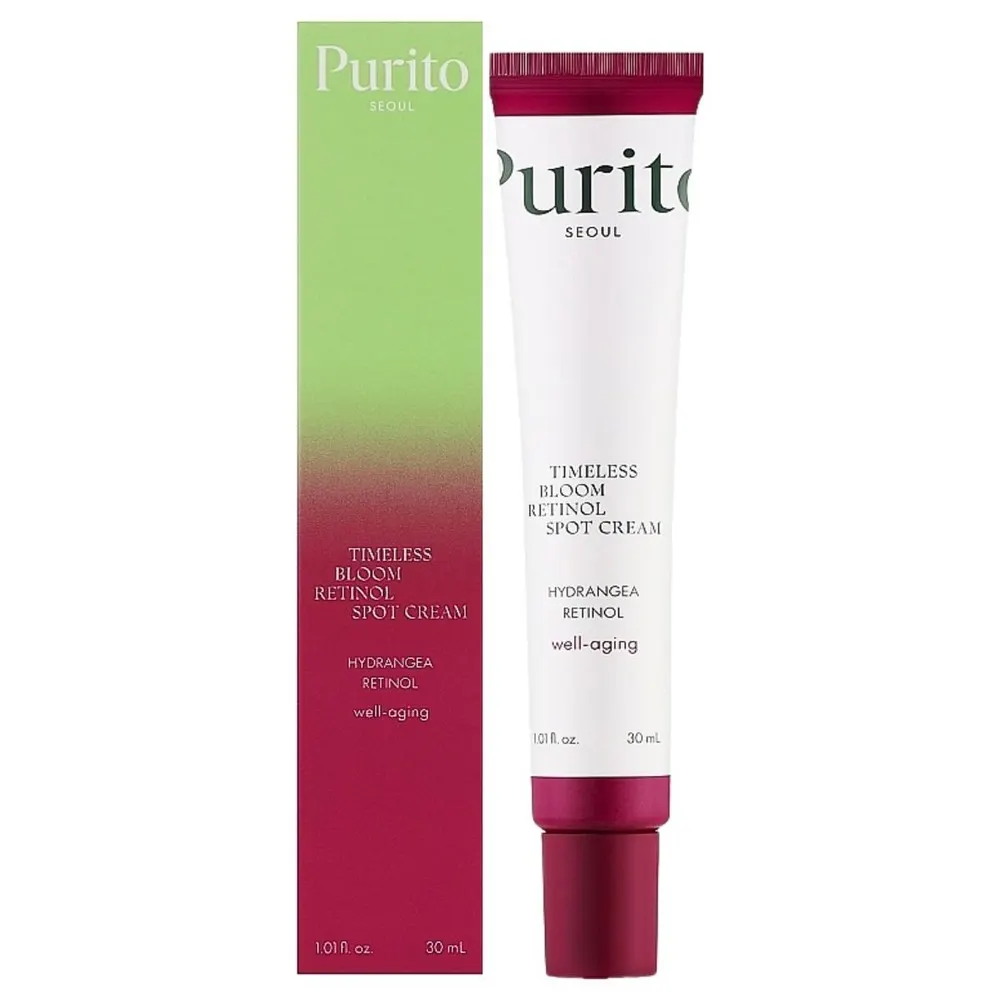 Purito Timeless Bloom Retinol Spot كريم 30 مل