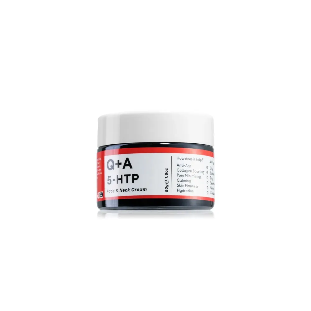 Q+A 5-HTP Crème Visage Neck Cream