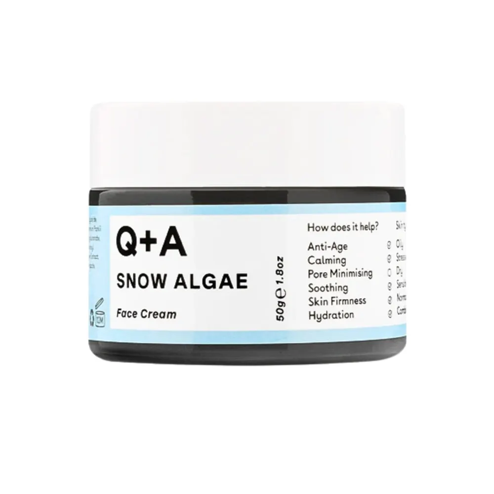 Q+A Crème Itensive Visage Snow Algae Intensive Face Cream 50G