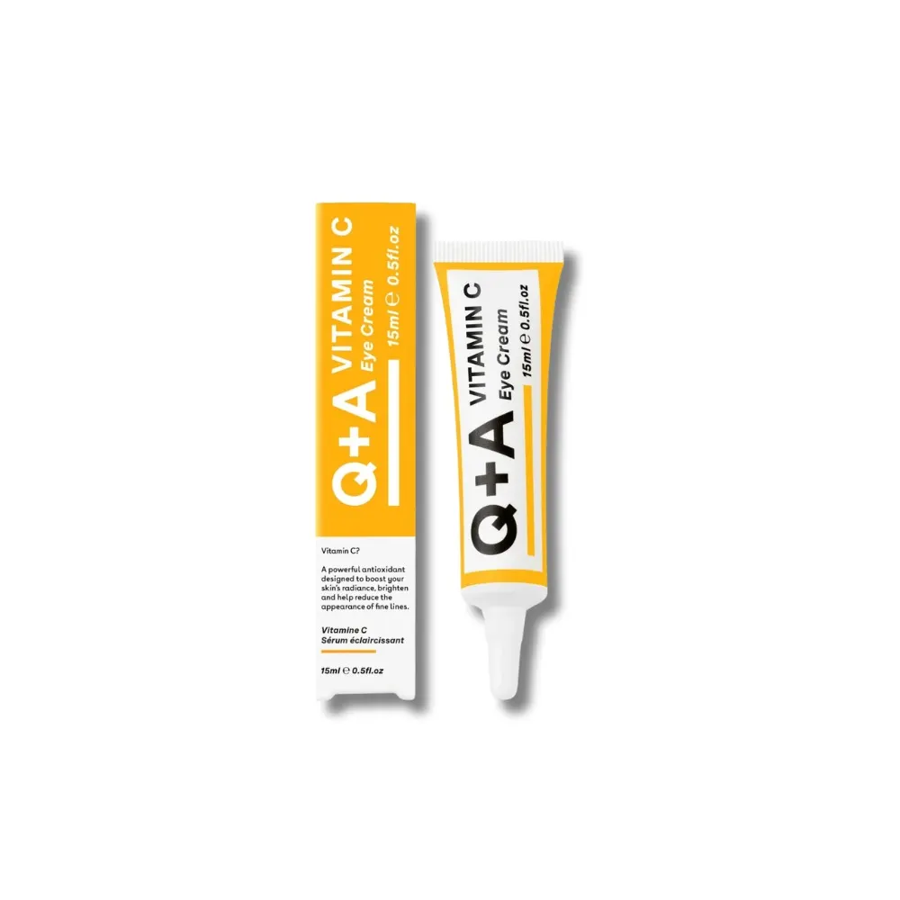 Q+A Crème pour les yeux à la vitamine C