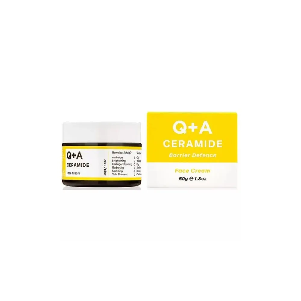 Q+A Crème Visage Défense Barrière Céramide 50G