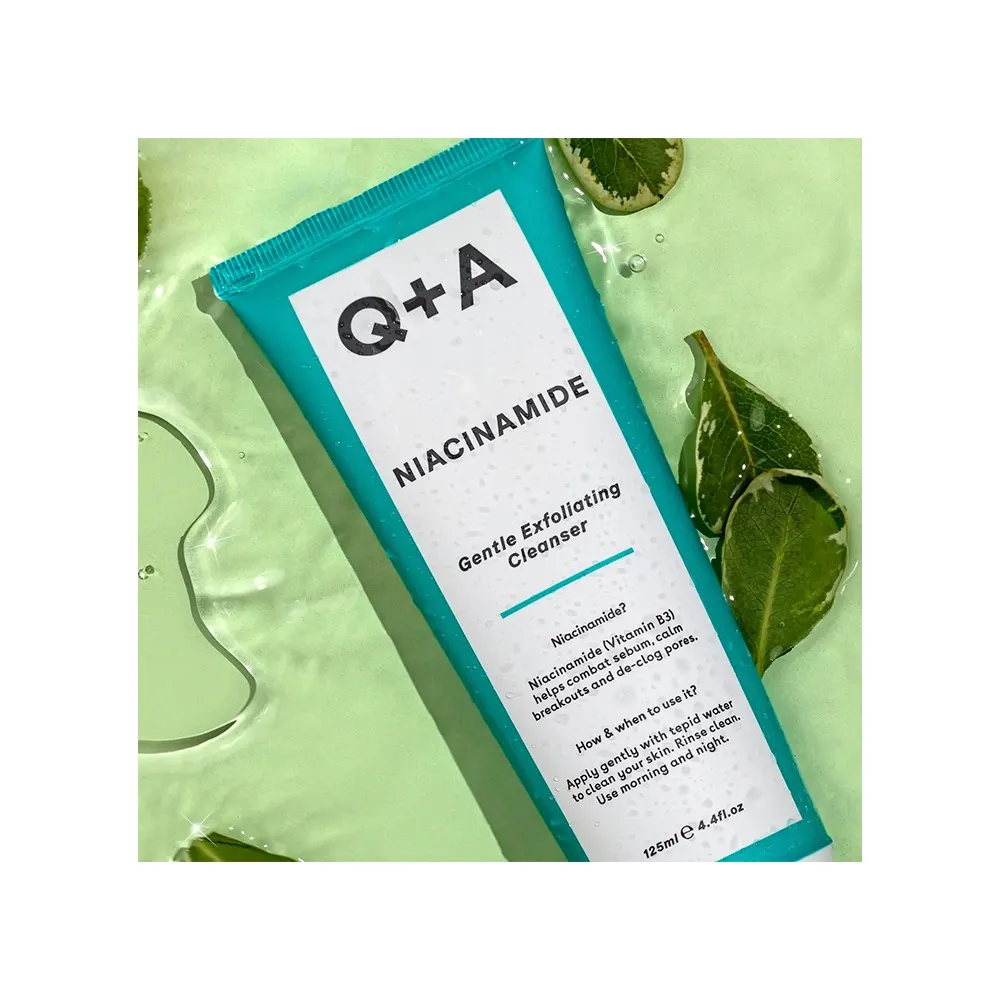 Q+A NIACINAMIDE GENTLE EXFOLIATING CLEANSER 125ML