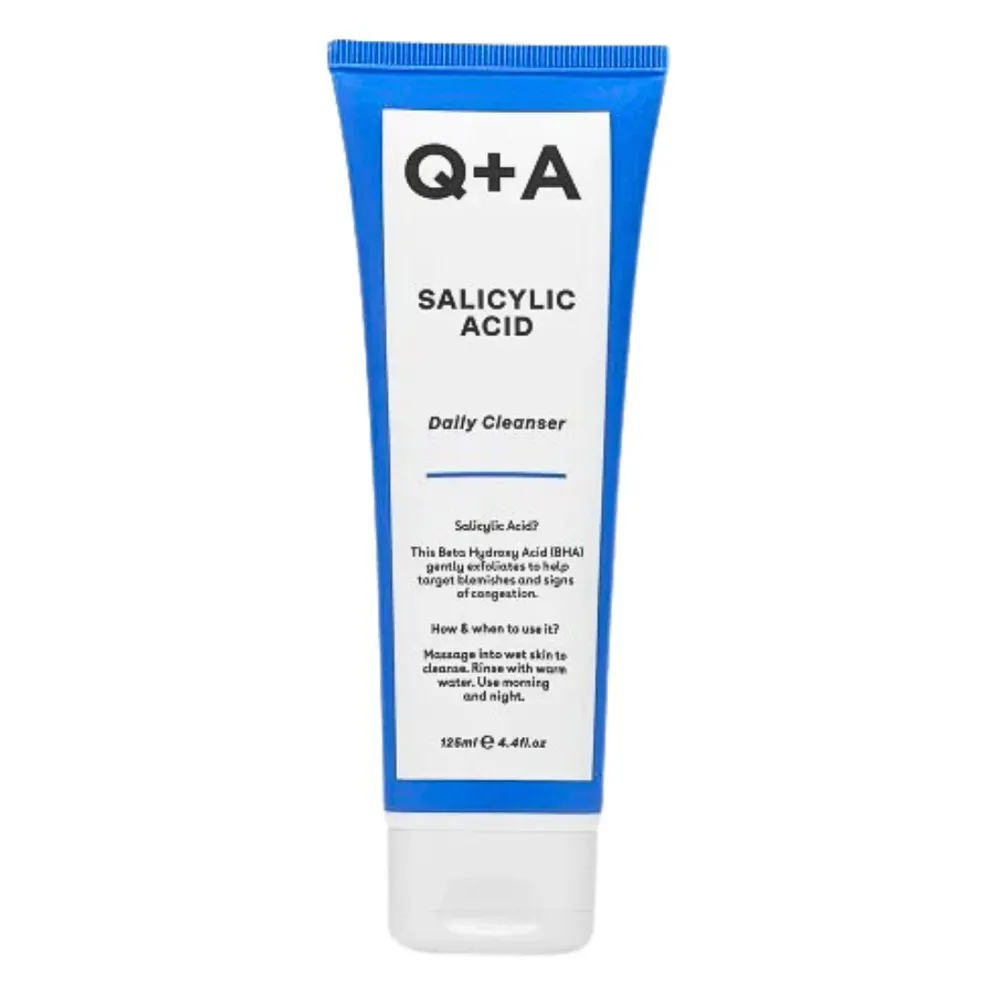 Q+A Salicylic Acid منظف 125 مل
