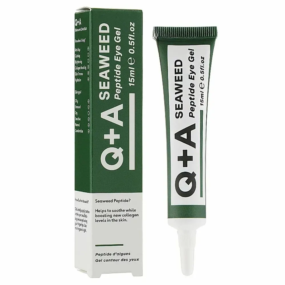 Q+A SEAWEED PEPTIDE EYE GEL 15ML