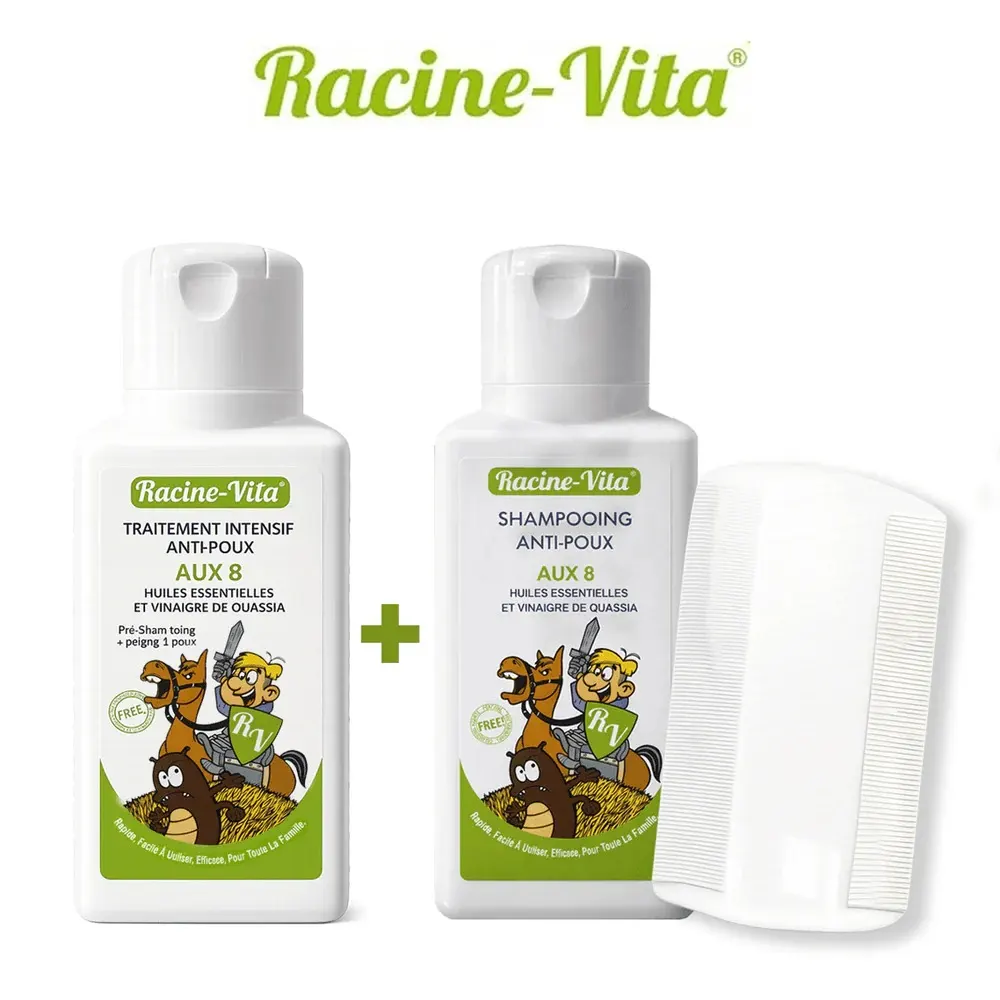 Racine Vita Pack Anti Poux Shampooing 250ml + Lotion 250ml