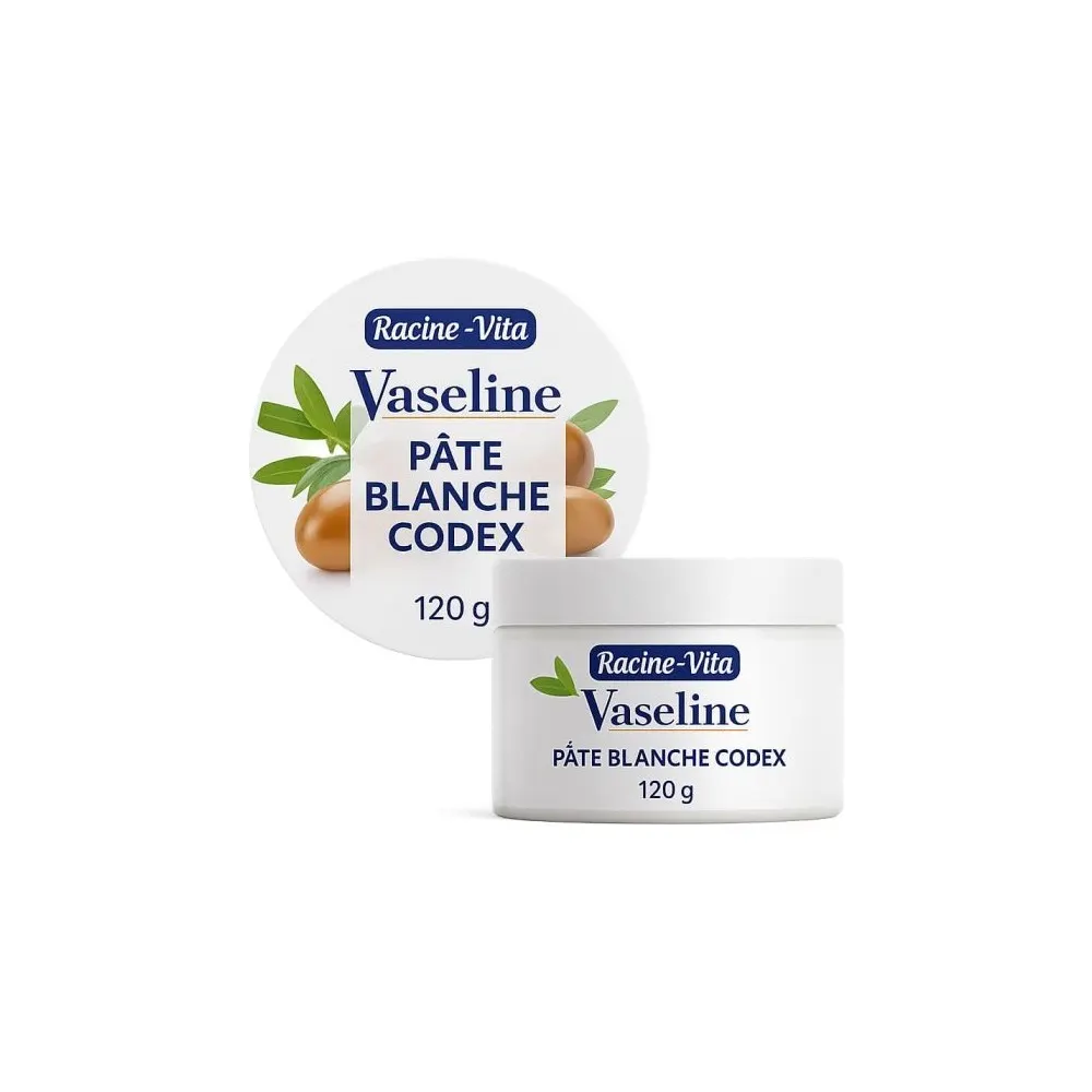 Racine Vita Vaseline à l’Huile d’Argan Bio 120g – Hydratation & Protection Intense Peau Sèche