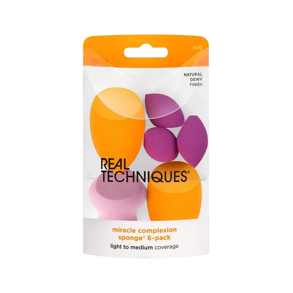 Real Techniques Miracle Complexion Sponges 6 إسفنجات