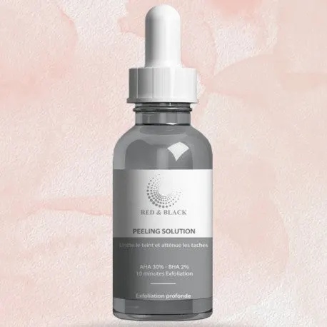 Red & Black Peeling Solution محلول تقشير 30 مل