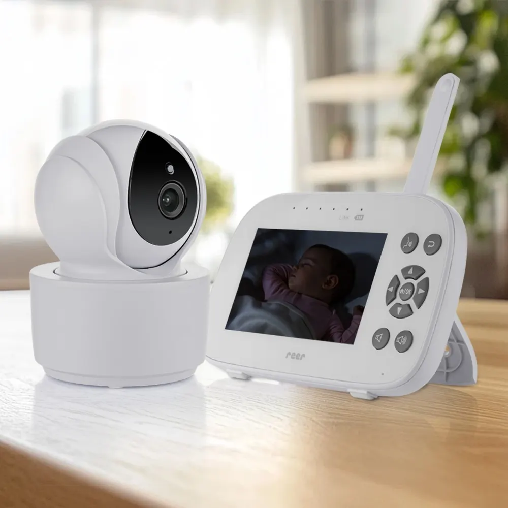 Reer كاميرا مراقبة الرضيع بالفيديو BabyCam XL