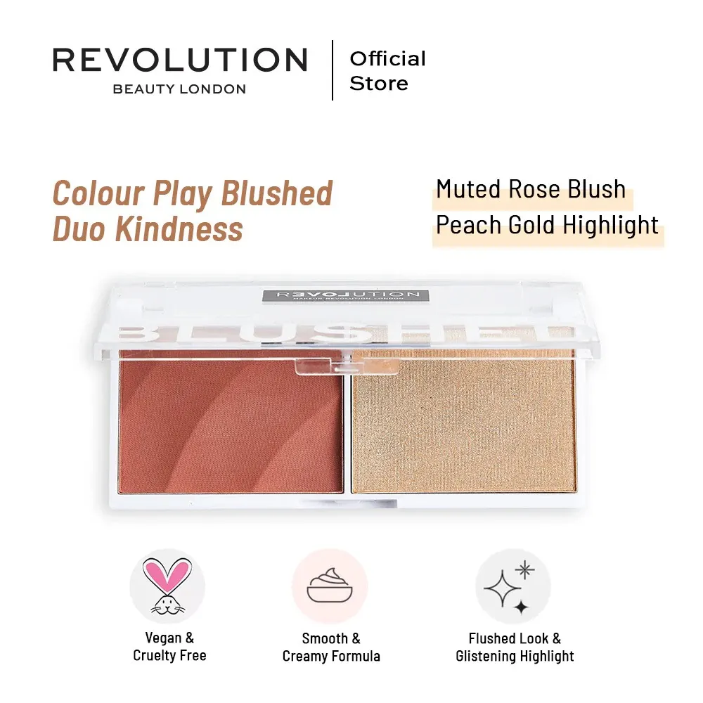 Relove Colour Play Blushed Duo Kindness بلاش ثنائي