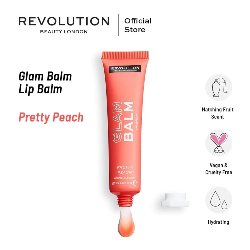 Relove Glam Balm Pretty Peach بلسم شفاه