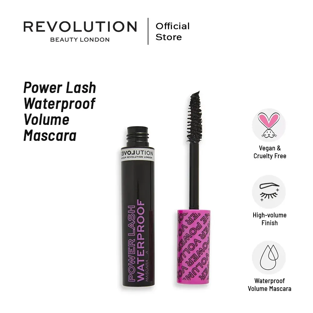 RELOVE POWER LASH WATERPROOF VOLUME MASCARA