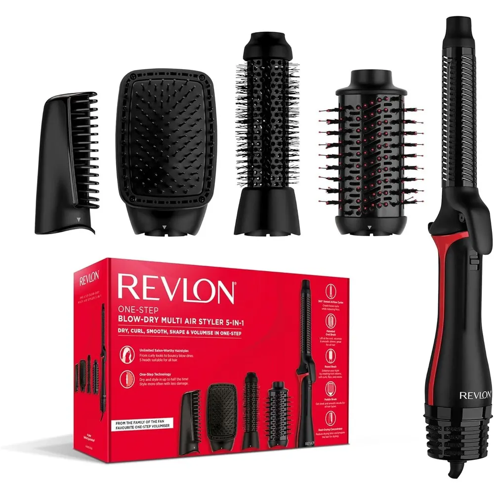 Revlon One-Step Blow-Dry Multi Air Styler 5 في 1