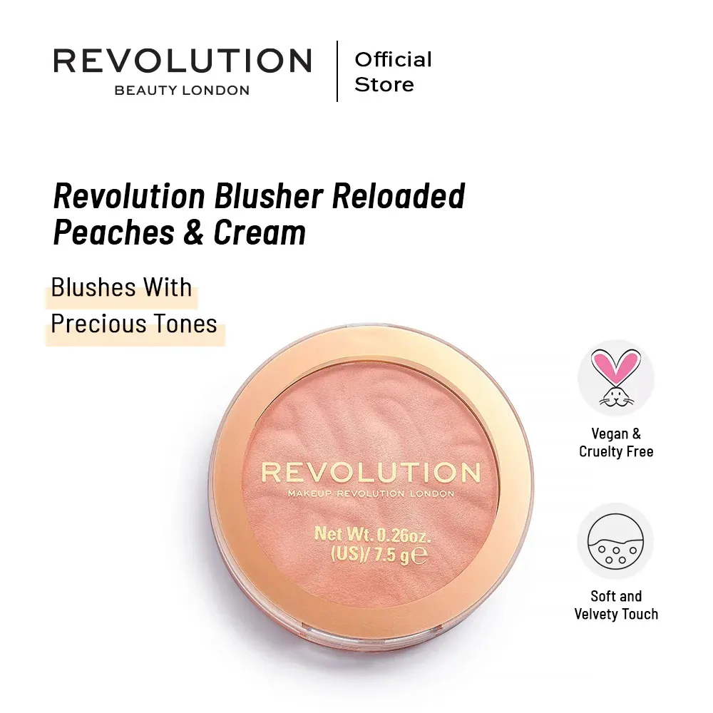 Revolution Blusher Reloaded Peaches & Cream بلاش
