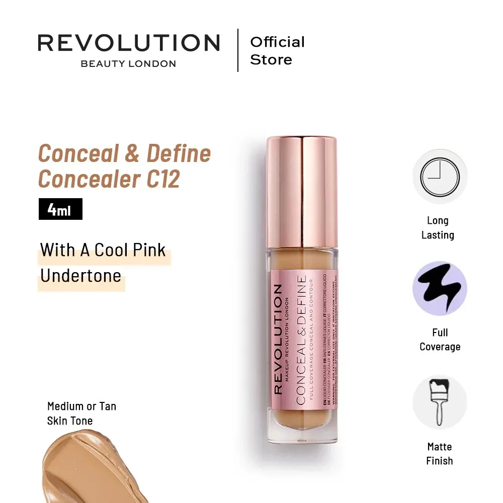 Revolution Conceal & Define Concealer C12 كونسيلر