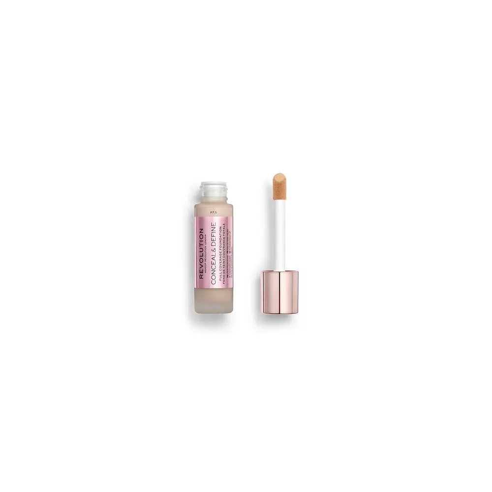 Revolution Conceal & Define Foundation F7.5 كريم أساس
