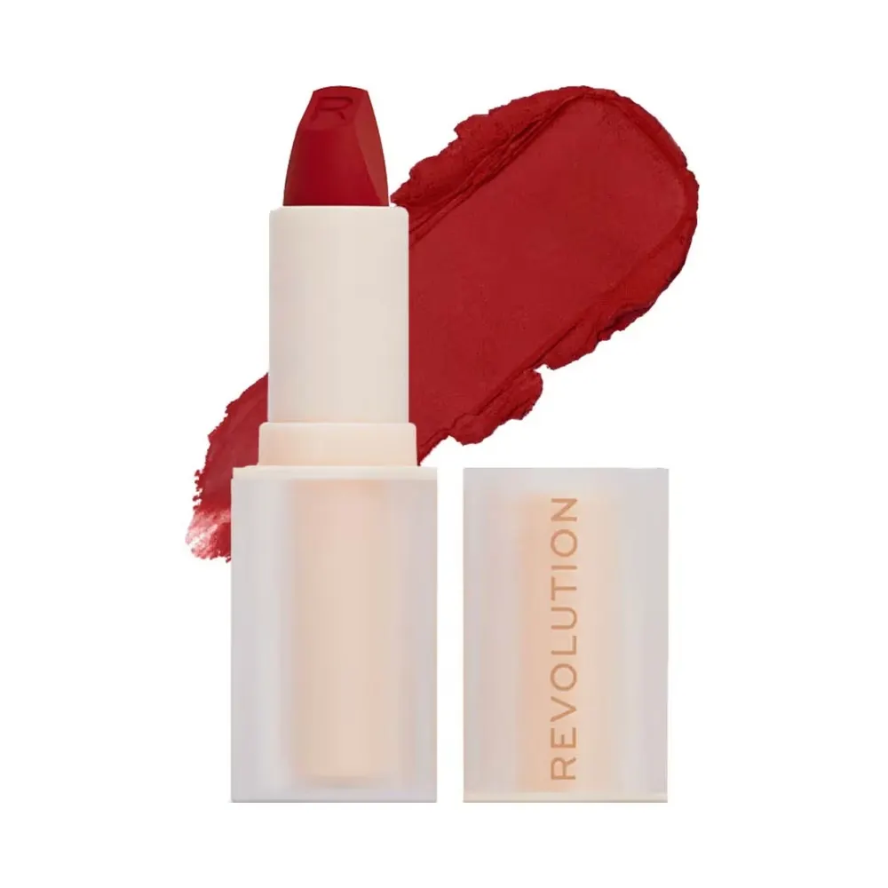 Revolution Lip Allure Soft Satin Lipstick CEO Brick Red
