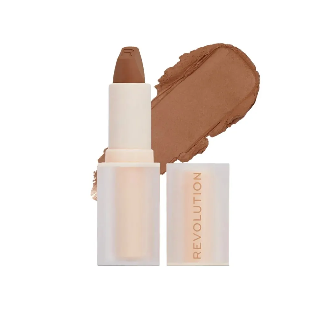 Revolution Lip Allure Soft Satin Lipstick Divine Brown